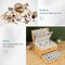 5-Layer Earring Jewelry Box with Lock – Stud, Necklace, Ring Organizer for Women and Girls